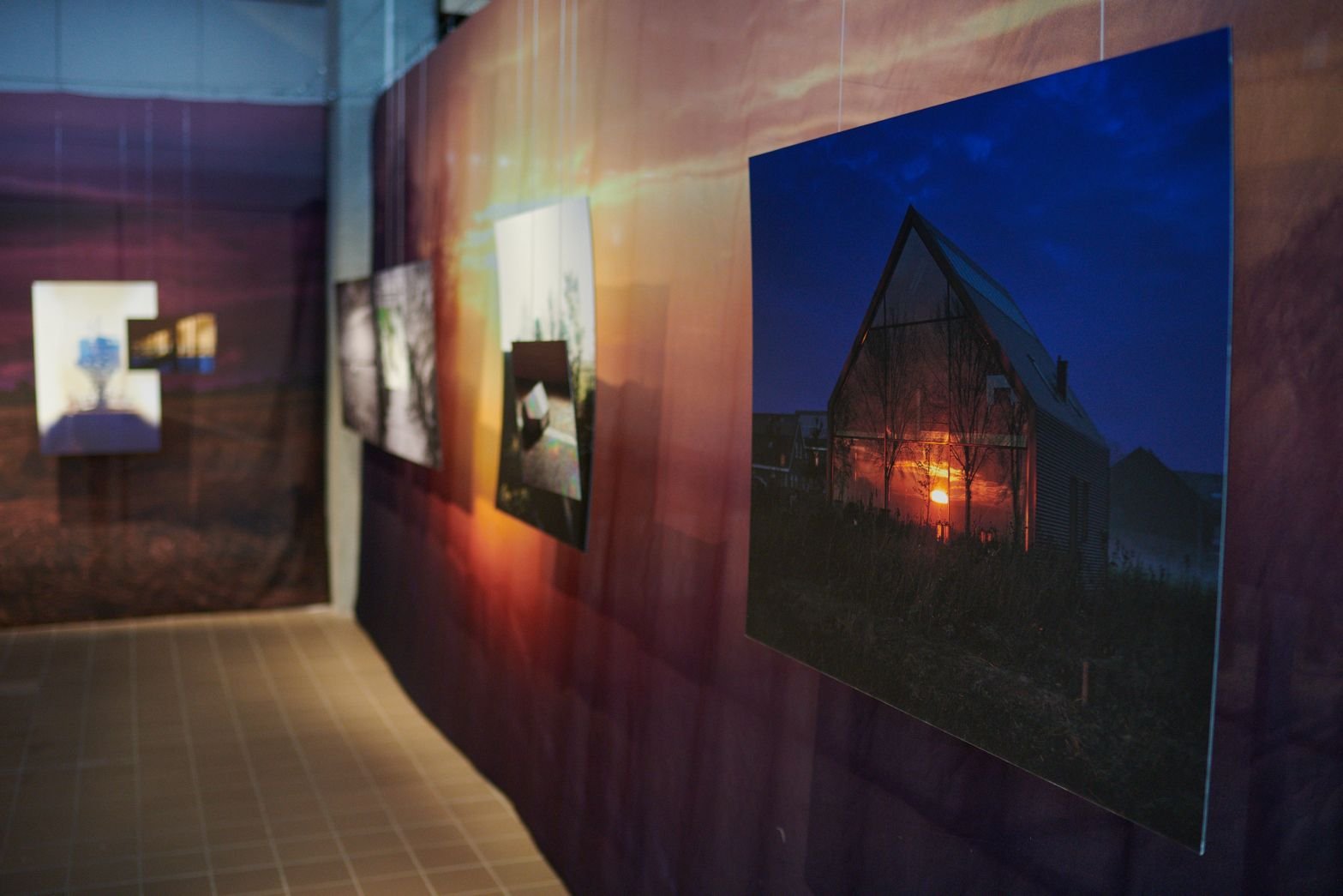 Photographs displayed in Vergezicht Groningen at Beeld & Geluid