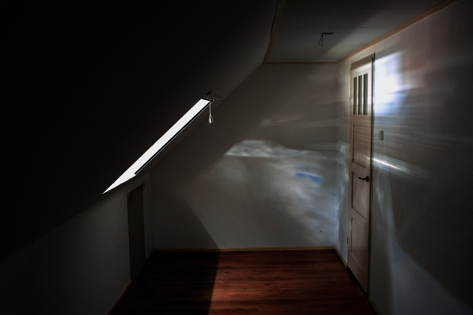 Sunlight entering the interior of a home